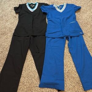 Bundle of two pair of Grey’s Anatomy scrubs/tops XS/pants PXS